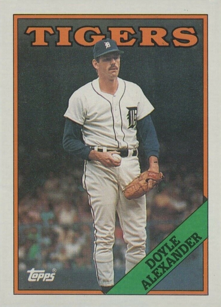 1988 Topps Doyle Alexander #492 Baseball Card