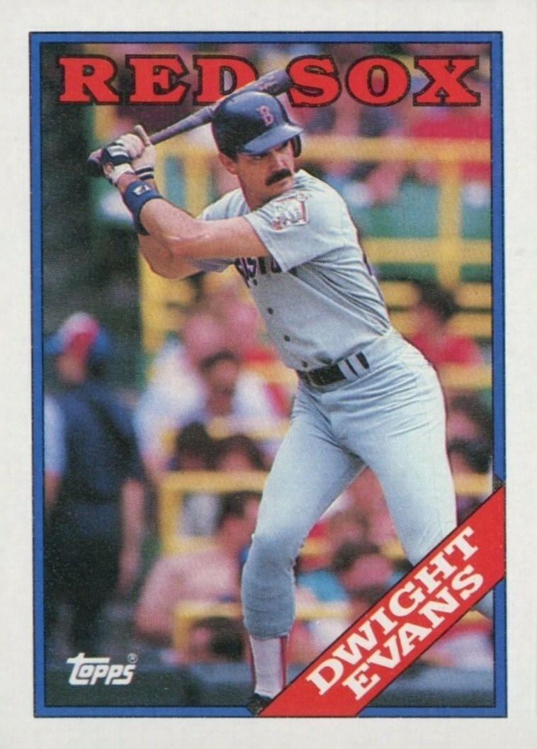 1988 Topps Dwight Evans #470 Baseball Card