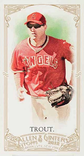 2012 Topps Allen & Ginter Mike Trout #140 Baseball Card