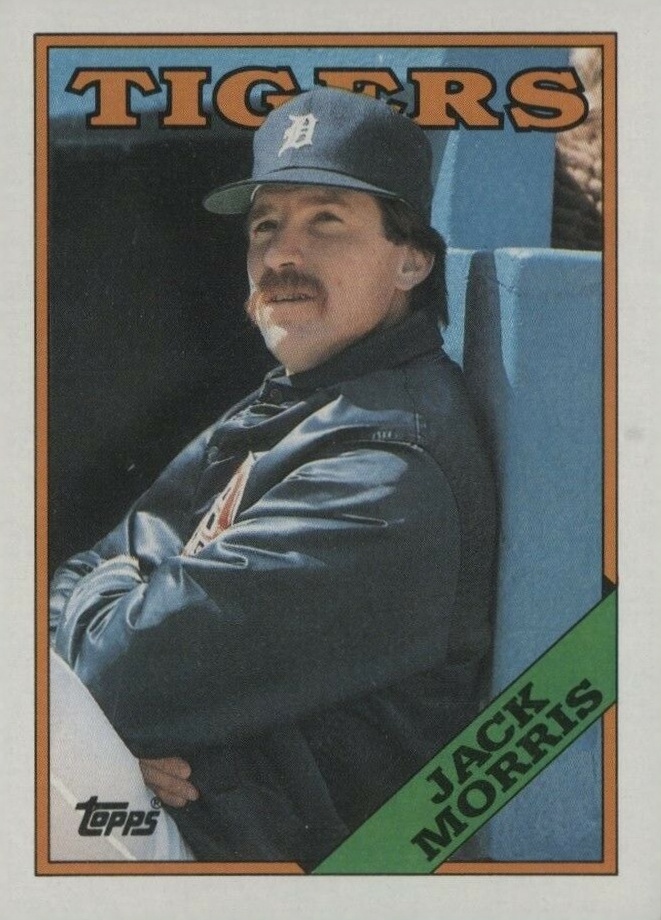 1988 Topps Jack Morris #340 Baseball Card