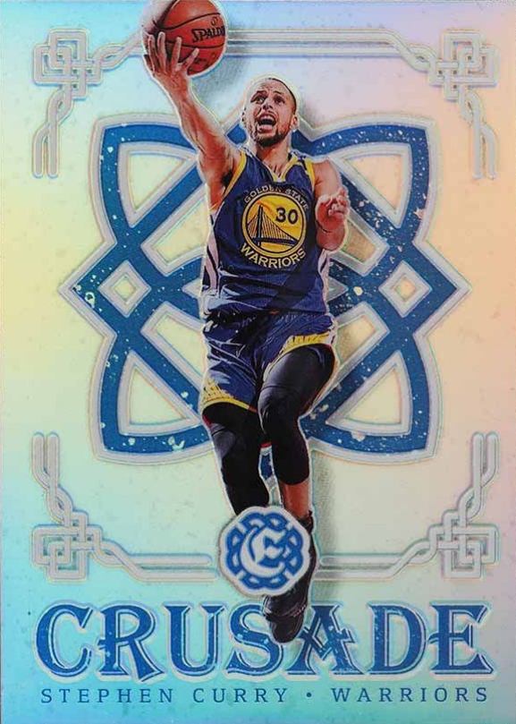 2016 Panini Excalibur Crusade Stephen Curry #2 Basketball Card