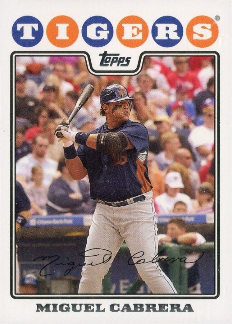 2008 Topps Miguel Cabrera #10 Baseball Card