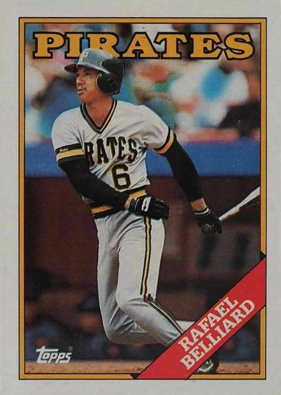 1988 Topps Rafael Belliard #221 Baseball Card