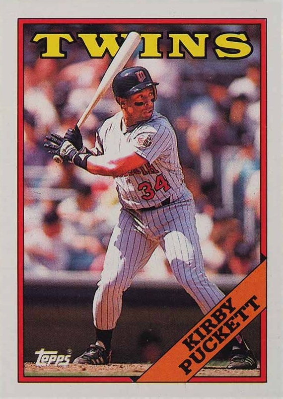 1988 Topps Kirby Puckett #120 Baseball Card