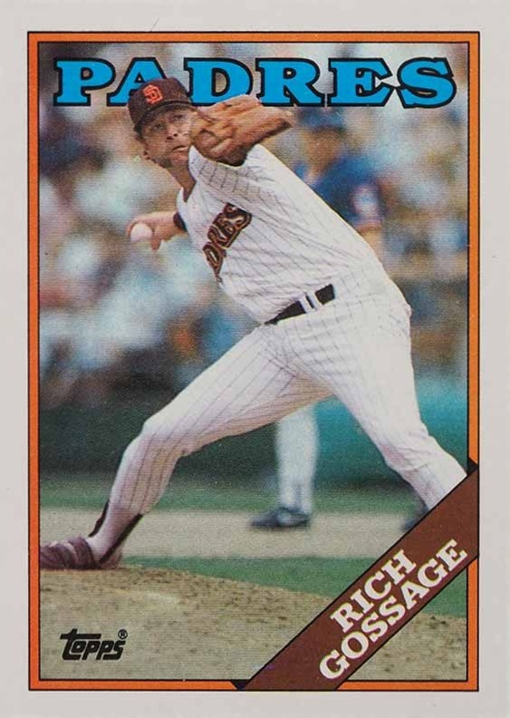 1988 Topps Rich Gossage #170 Baseball Card