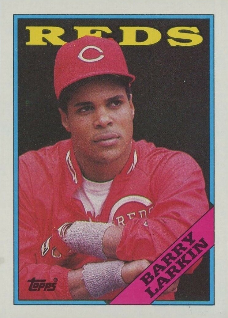 1988 Topps Barry Larkin #102 Baseball Card