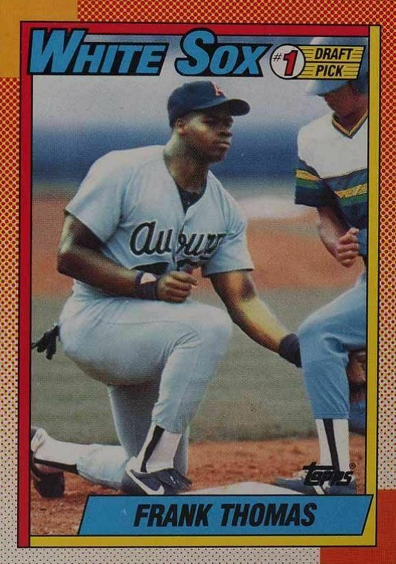 1990 O-Pee-Chee Frank Thomas #414 Baseball Card