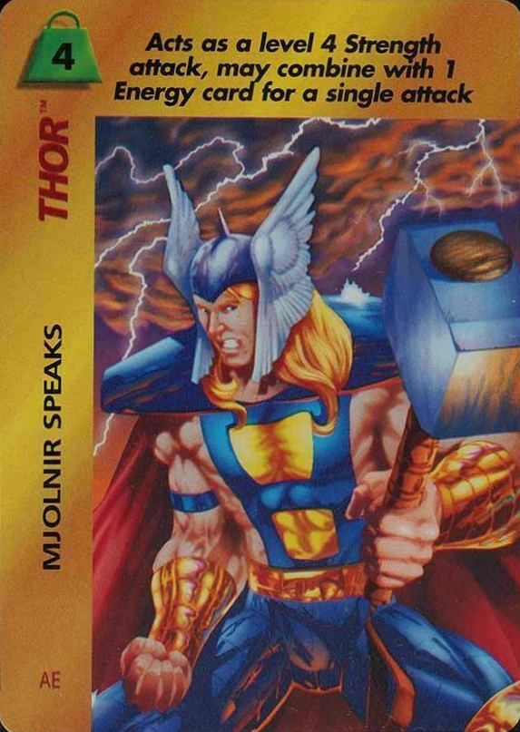 1995 Marvel Overpower Thor # Non-Sports Card