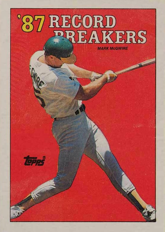 1988 Topps Mark McGwire #3 Baseball Card