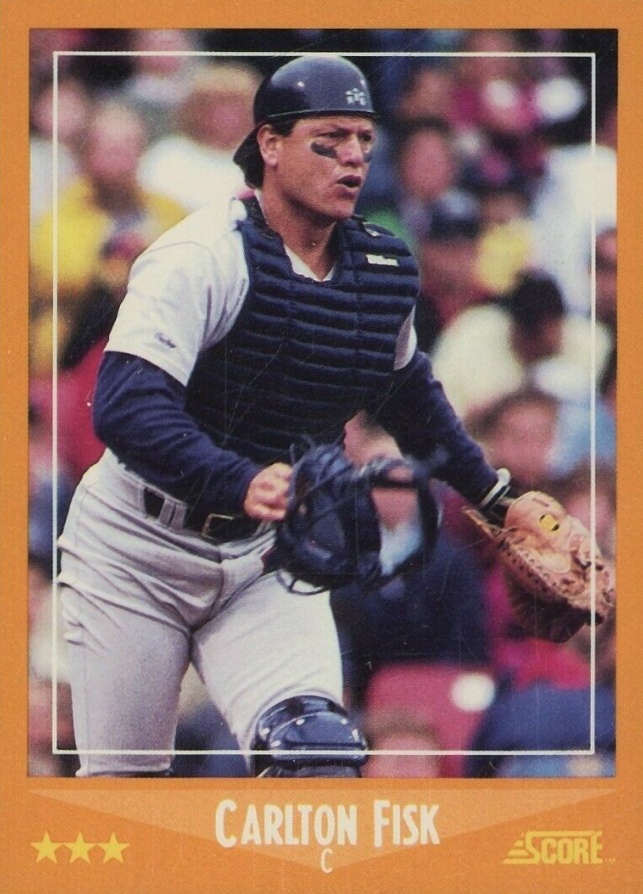 1988 Score Carlton Fisk #592 Baseball Card
