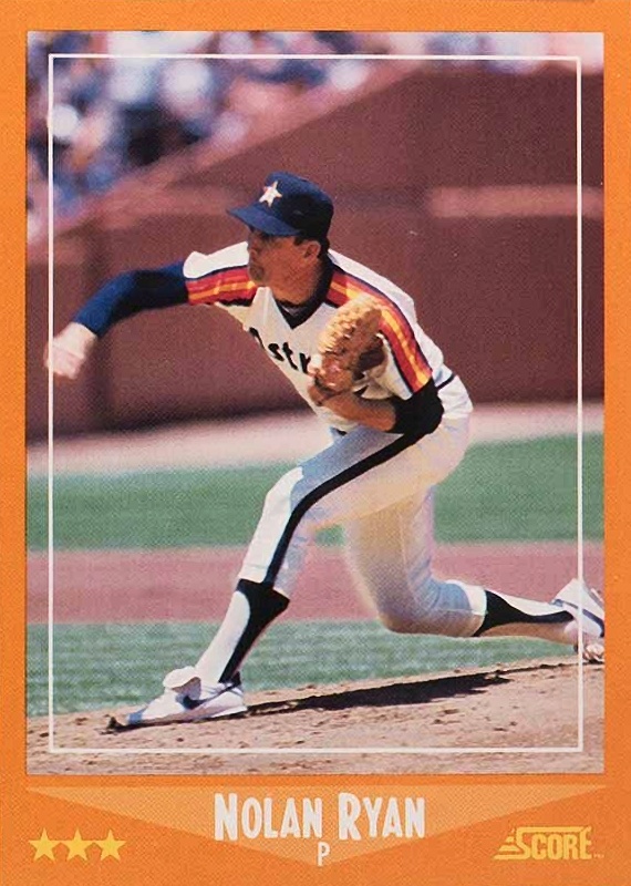 1988 Score Nolan Ryan #575 Baseball Card