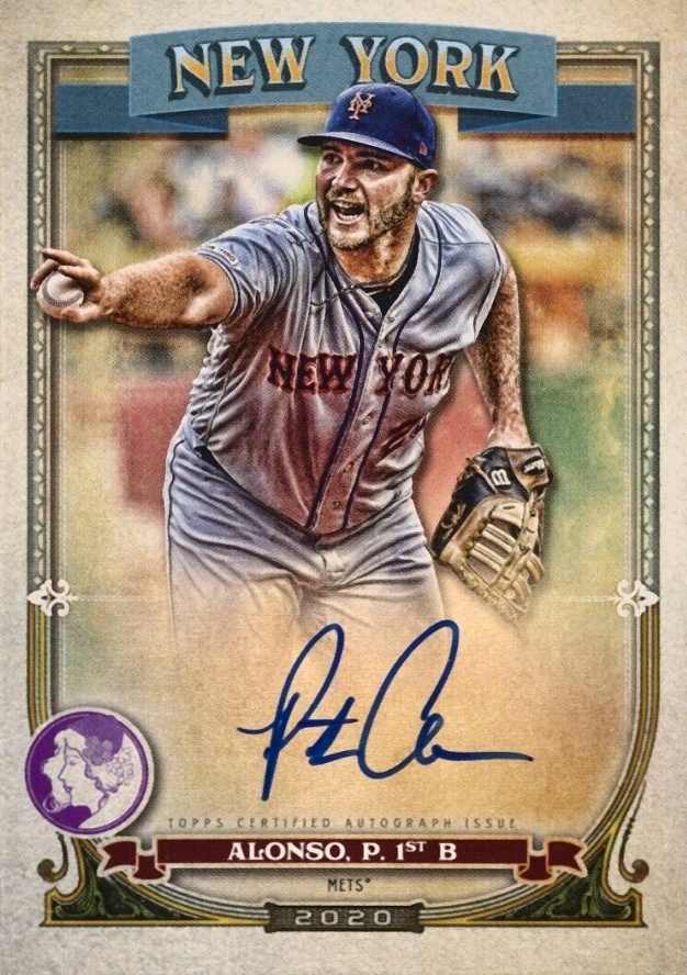 2020 Topps Gypsy Queen Autograph Pete Alonso #PA Baseball Card