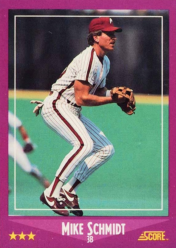 1988 Score Mike Schmidt #16 Baseball Card