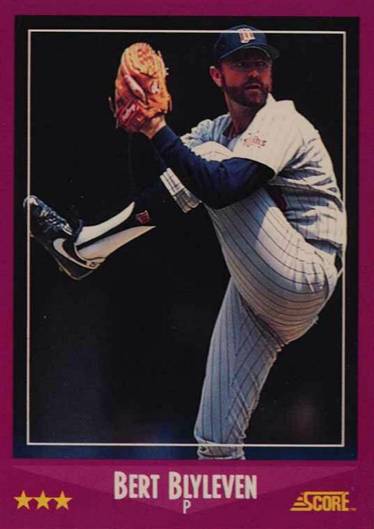 1988 Score Bert Blyleven #90 Baseball Card