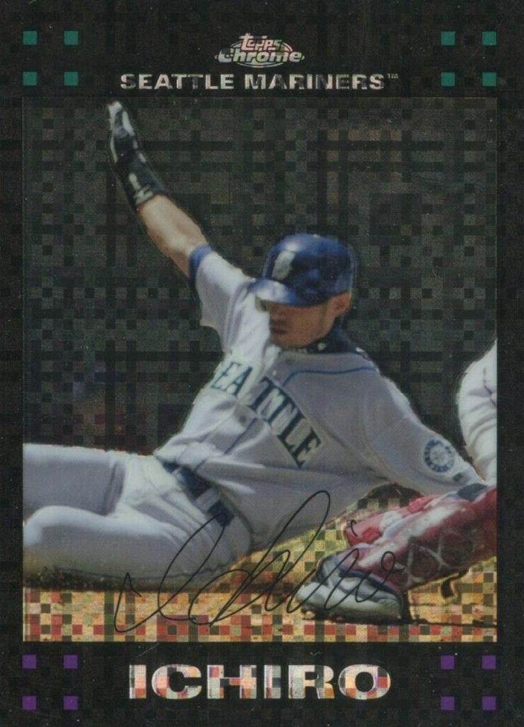 2007 Topps Chrome Ichiro #158 Baseball Card