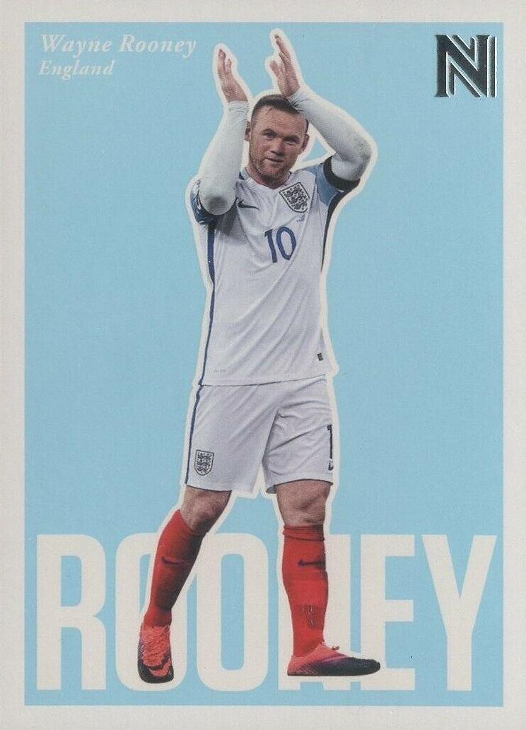 2017 Panini Nobility Wayne Rooney #97 Soccer Card