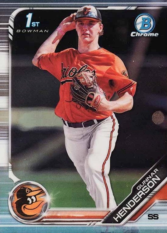 2019 Bowman Draft Gunnar Henderson #BDC22 Baseball Card