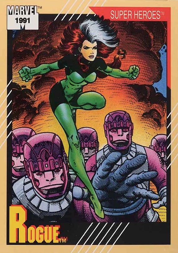1991 Marvel Universe Rogue #42 Non-Sports Card