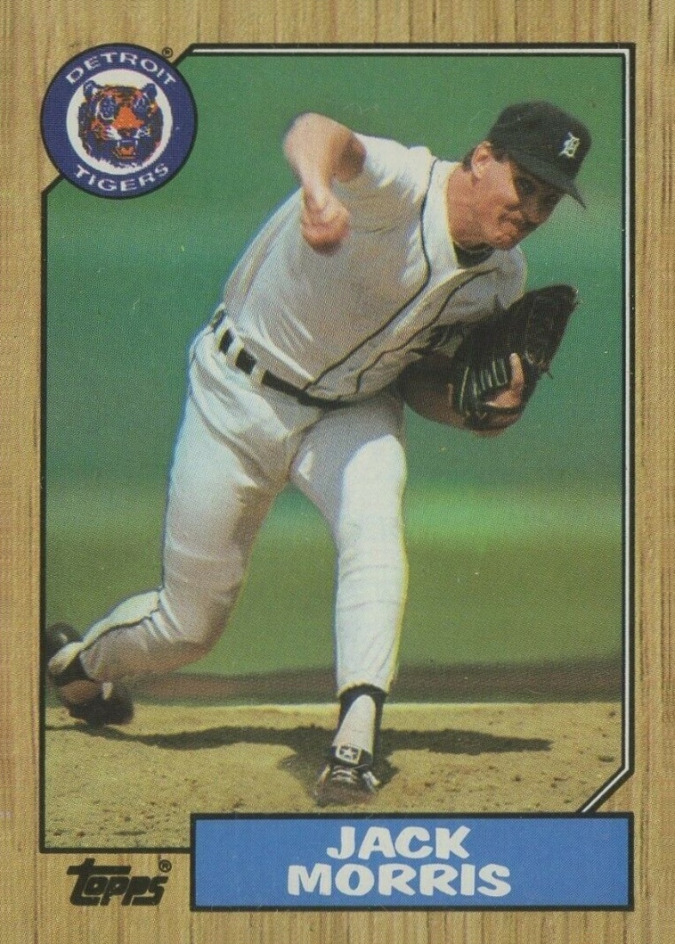 1987 Topps Jack Morris #778 Baseball Card