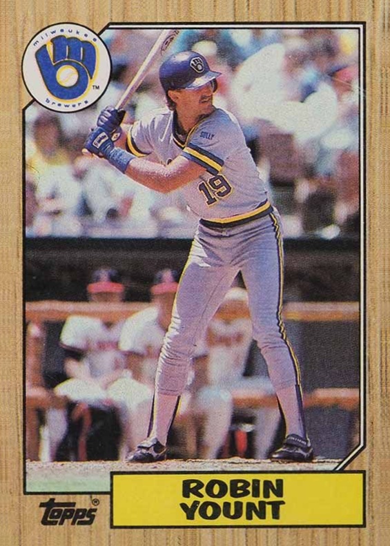 1987 Topps Robin Yount #773 Baseball Card