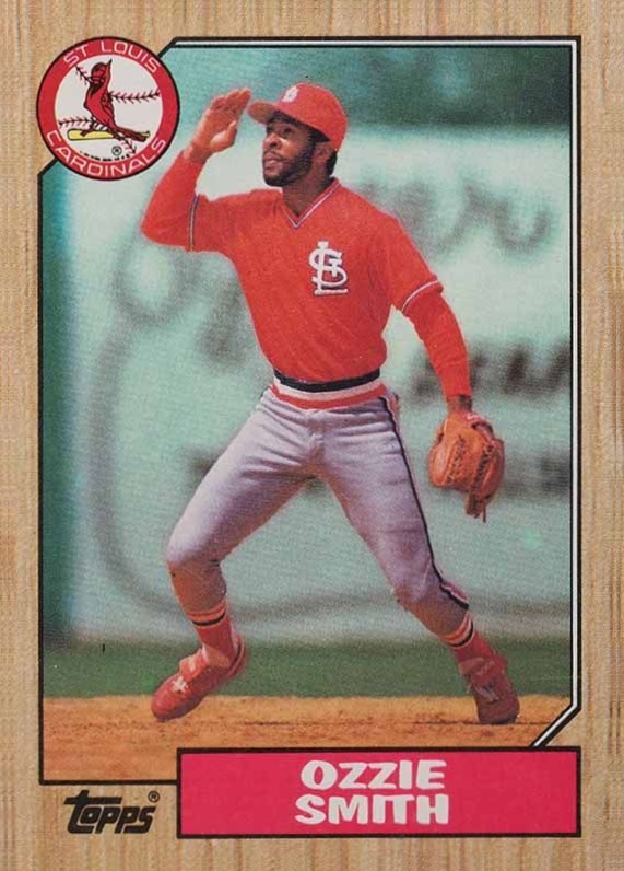 1987 Topps Ozzie Smith #749 Baseball Card
