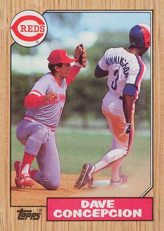 1987 Topps Dave Concepcion #731 Baseball Card