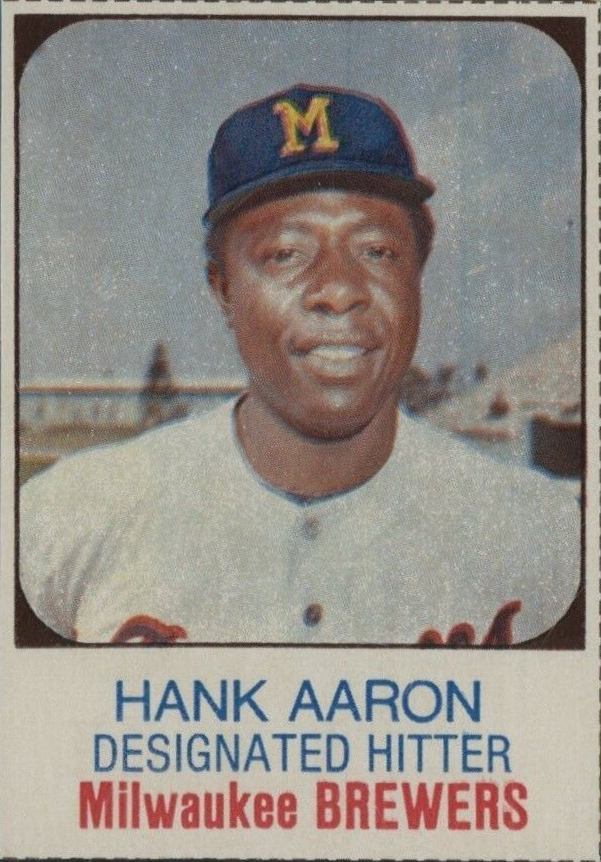 1975 Hostess Twinkies Hank Aaron #130 Baseball Card