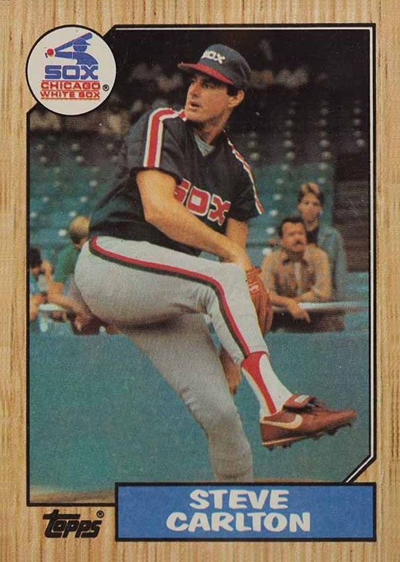 1987 Topps Steve Carlton #718 Baseball Card