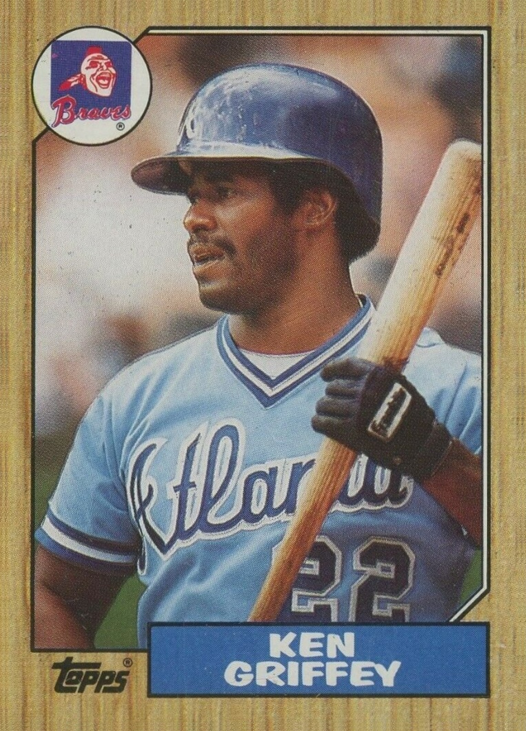 1987 Topps Ken Griffey #711 Baseball Card
