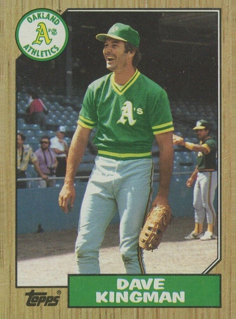 1987 Topps Dave Kingman #709 Baseball Card