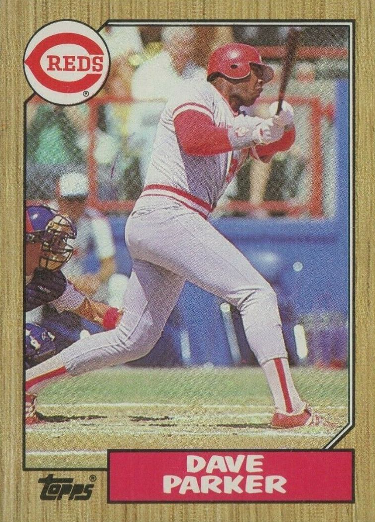 1987 Topps Dave Parker #691 Baseball Card