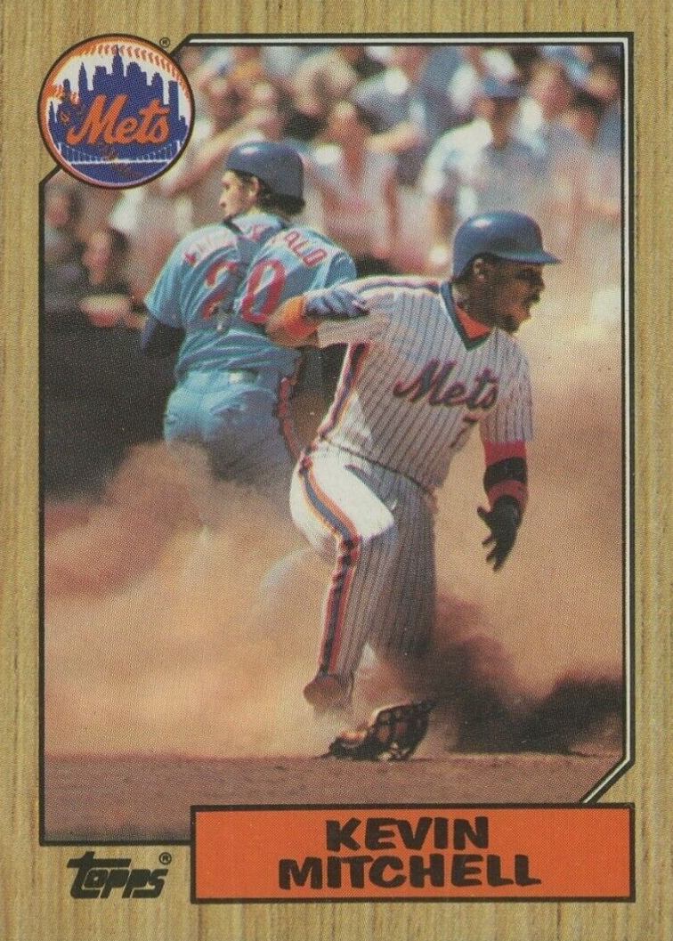 1987 Topps Kevin Mitchell #653 Baseball Card