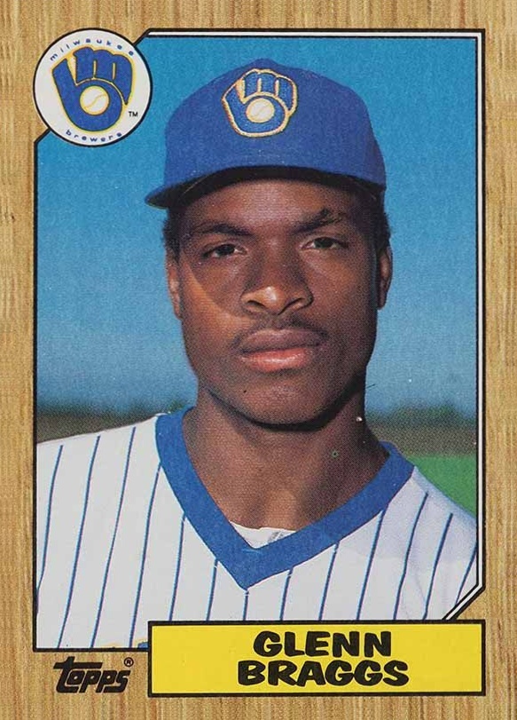 1987 Topps Glenn Braggs #622 Baseball Card