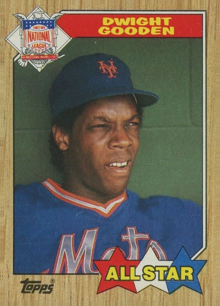 1987 Topps Dwight Gooden #603 Baseball Card