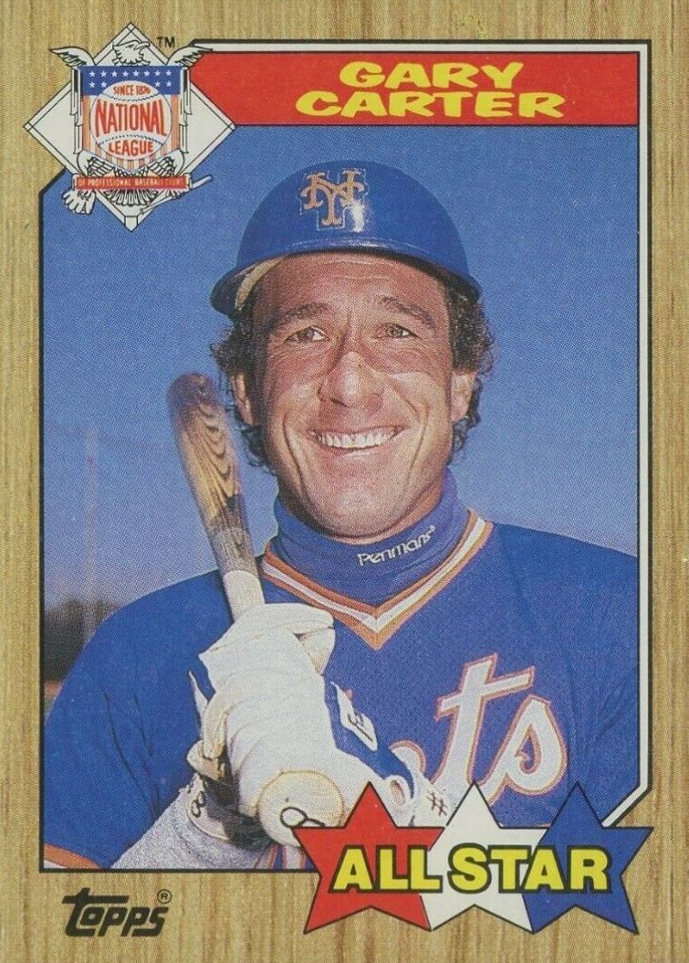 1987 Topps Gary Carter #602 Baseball Card