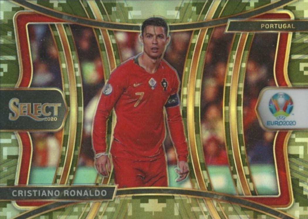 2020 Panini Select UEFA Euro Cristiano Ronaldo #136 Soccer Card