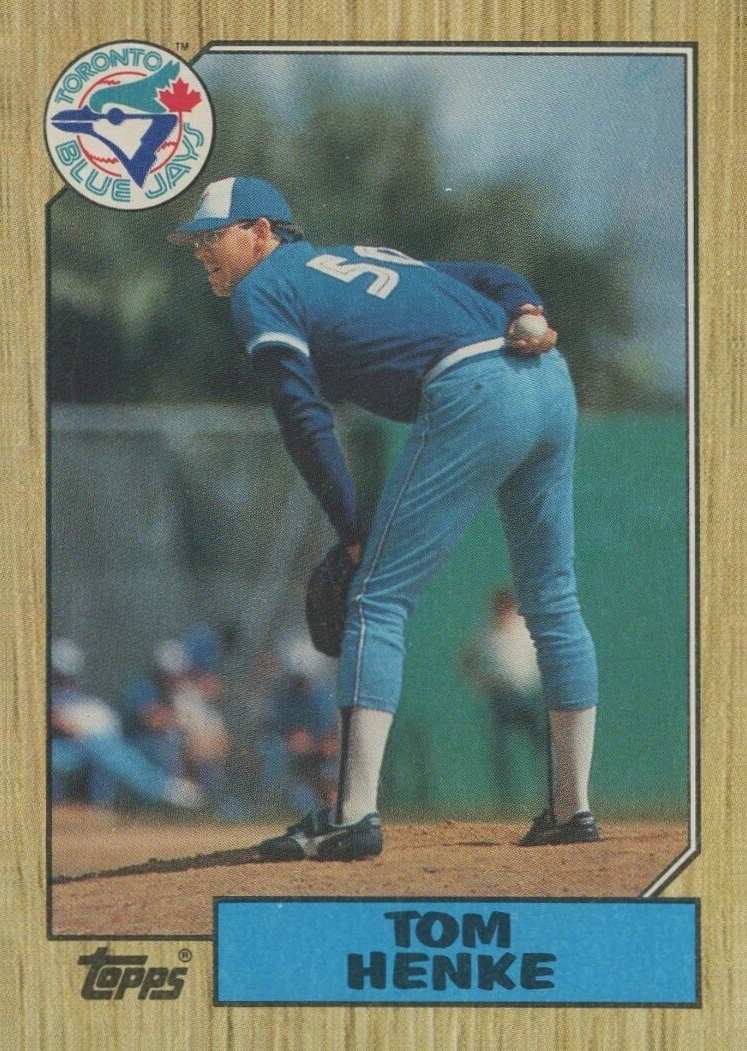 1987 Topps Tom Henke #510 Baseball Card