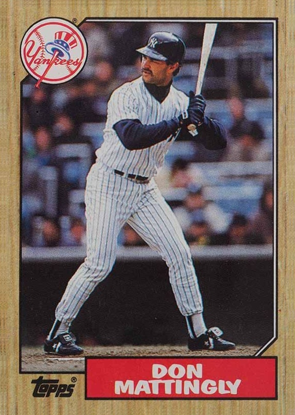 1987 Topps Don Mattingly #500 Baseball Card