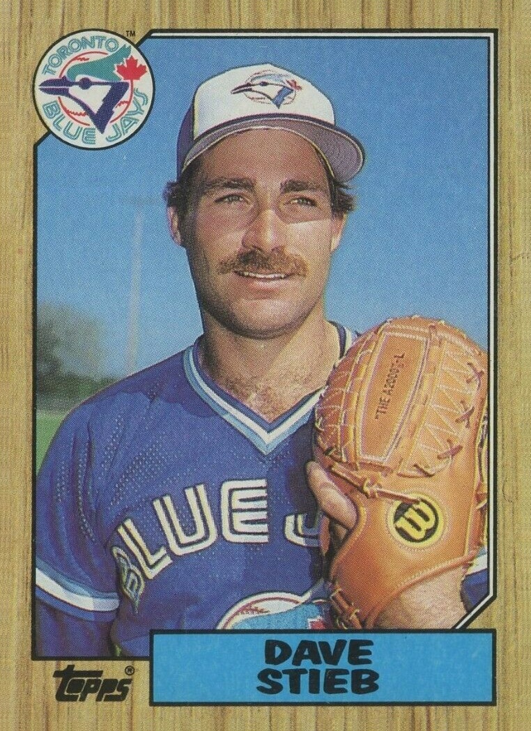 1987 Topps Dave Stieb #90 Baseball Card