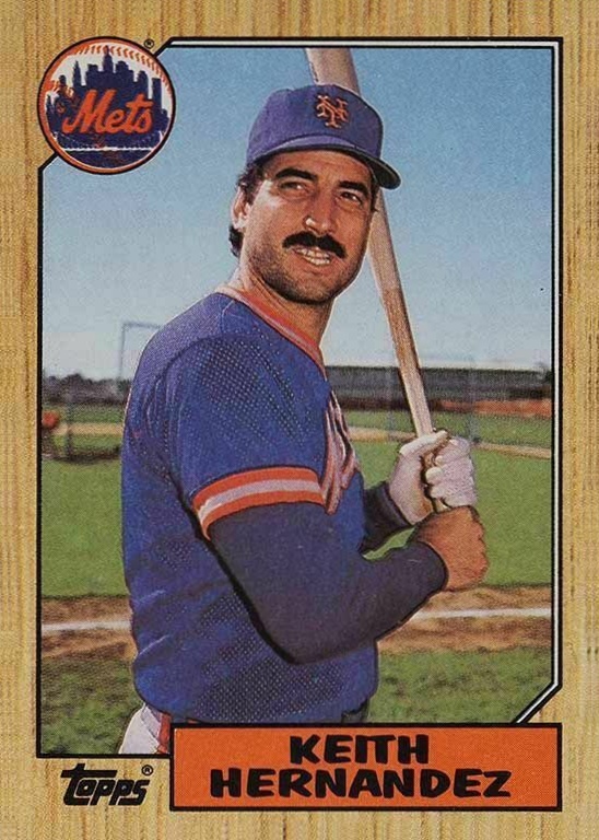 1987 Topps Keith Hernandez #350 Baseball Card