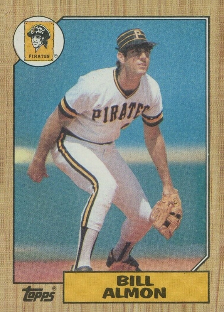 1987 Topps Bill Almon #447 Baseball Card