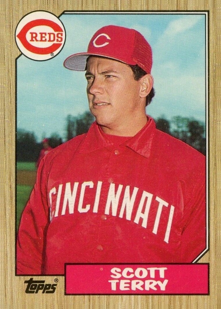 1987 Topps Scott Terry #453 Baseball Card