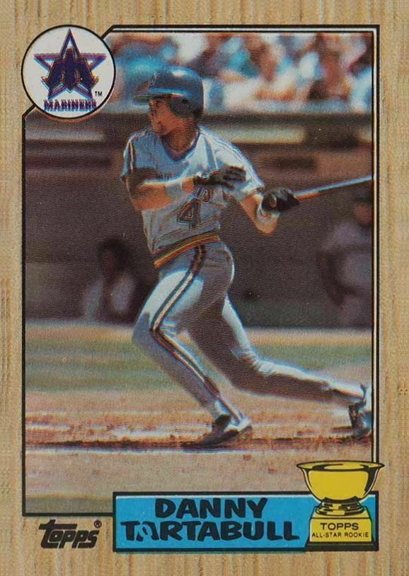 1987 Topps Danny Tartabull #476 Baseball Card