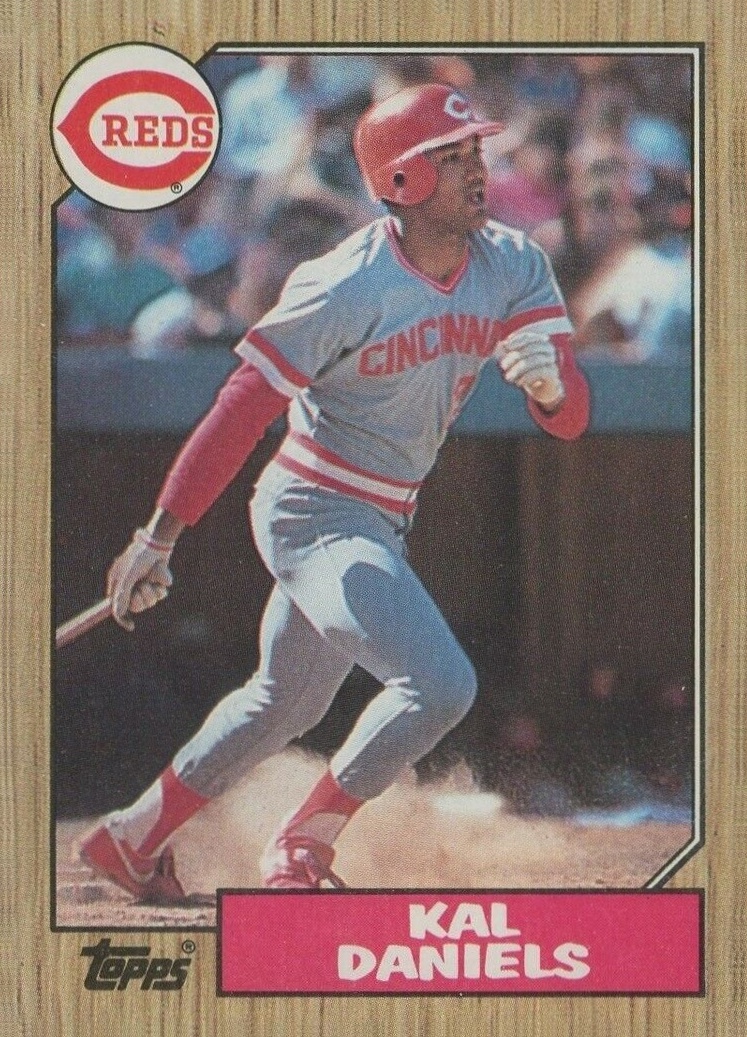 1987 Topps Kal Daniels #466 Baseball Card