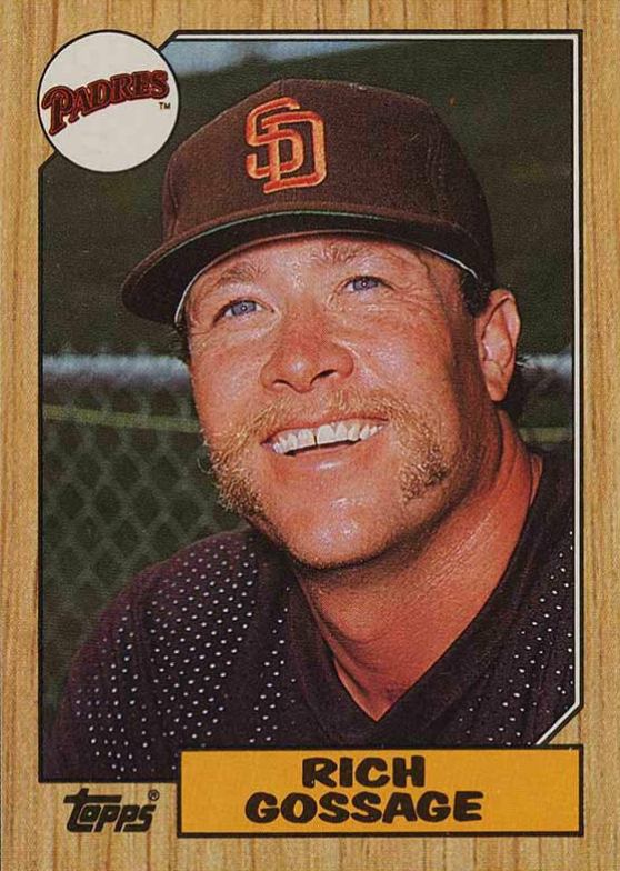 1987 Topps Rich Gossage #380 Baseball Card