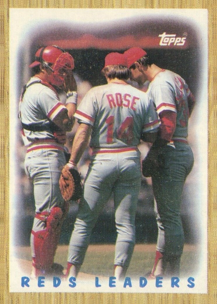 1987 Topps Reds Leaders #281 Baseball Card