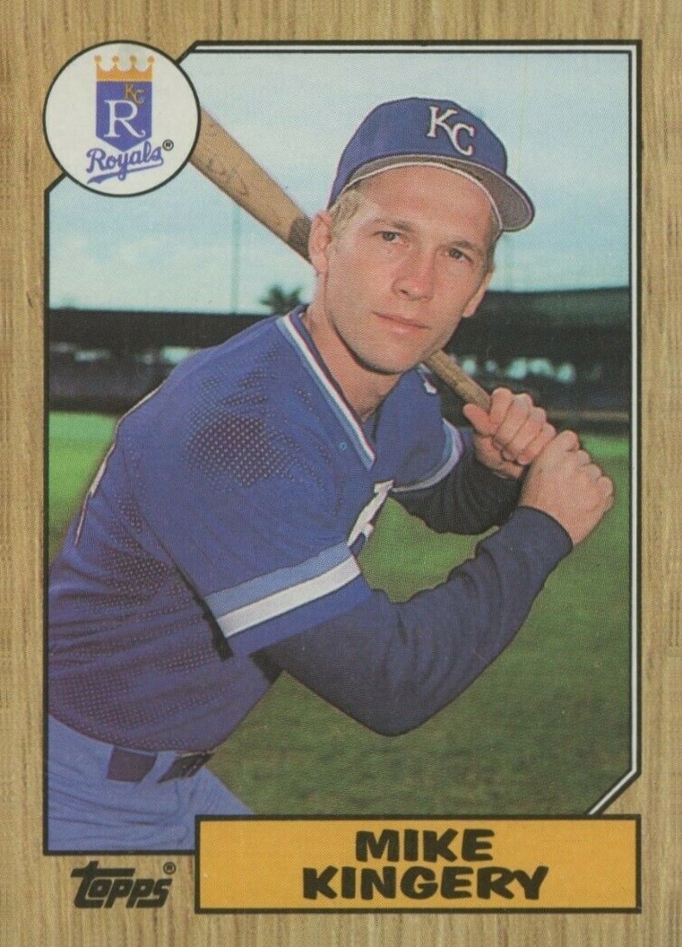 1987 Topps Mike Kingery #203 Baseball Card