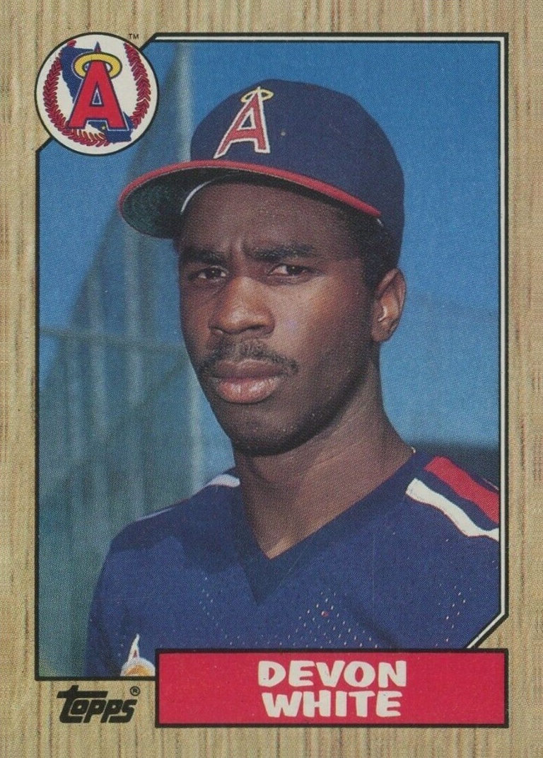1987 Topps Devon White #139 Baseball Card