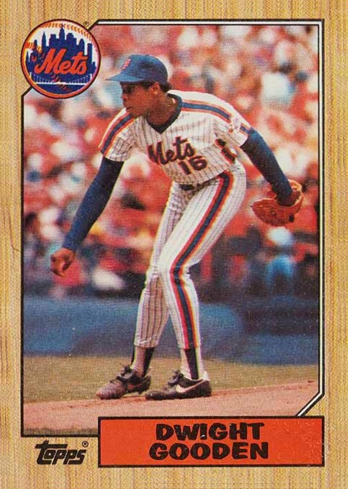 1987 Topps Dwight Gooden #130 Baseball Card
