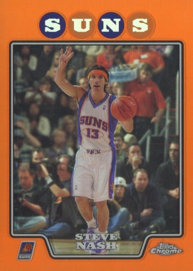 2008 Topps Chrome Steve Nash #13 Basketball Card